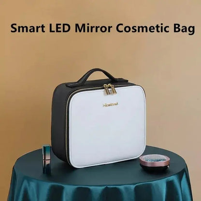 LED Cosmetic Case with Mirror