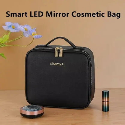 LED Cosmetic Case with Mirror