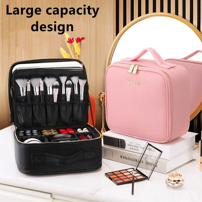 LED Cosmetic Case with Mirror